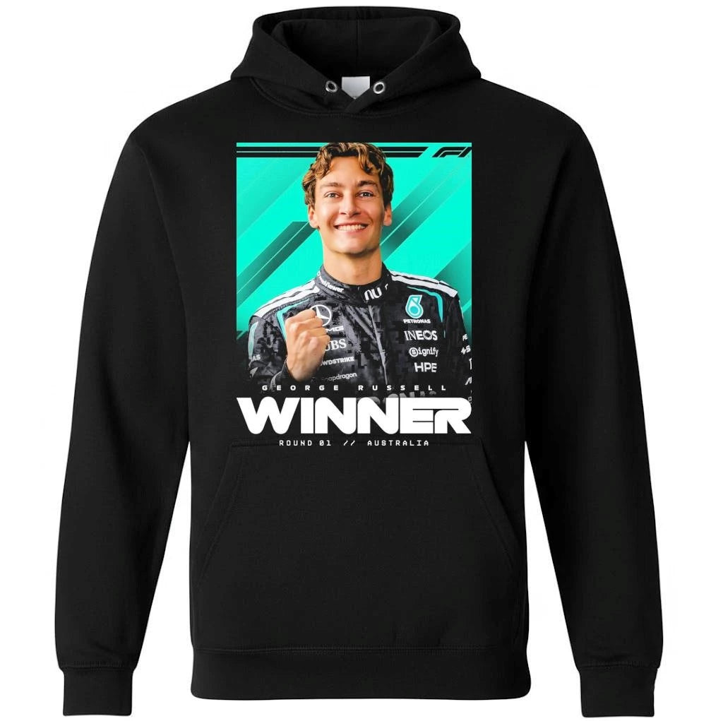 George Russell Melbourne Australia GP 2026 Winner Mercedes-AMG PETRONAS F1 Team Shirt