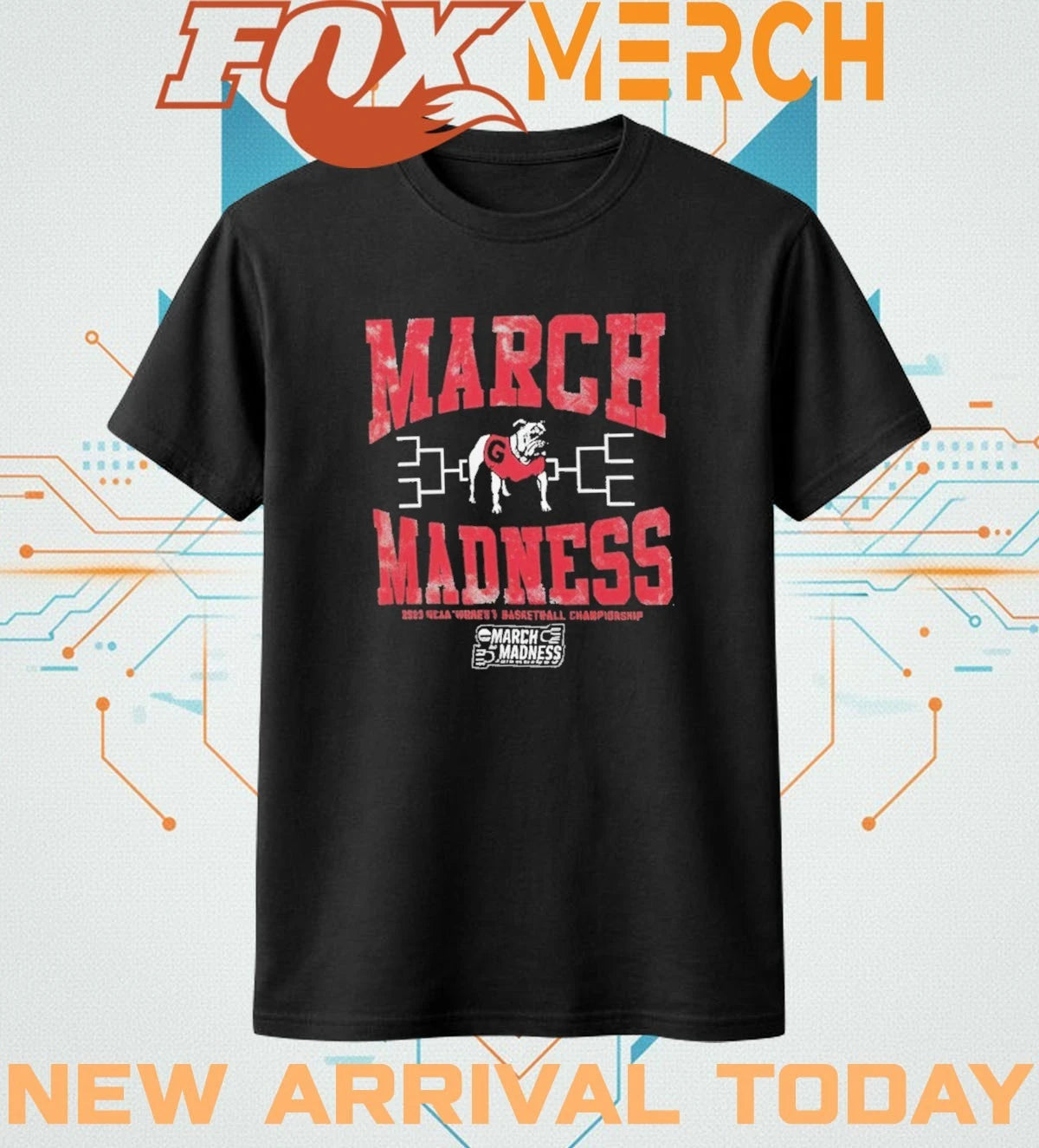 Georgia Bulldogs 2026 March Madness NCAA women’s basketball Championship t-shirt