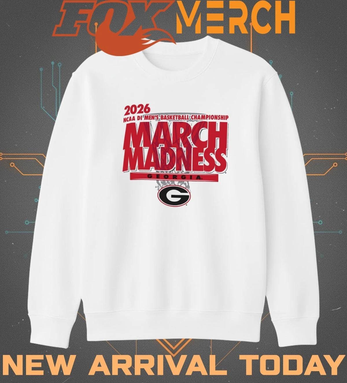 Georgia Bulldogs 2026 NCAA DI Men’s Basketball Championship March Madness t-shirt