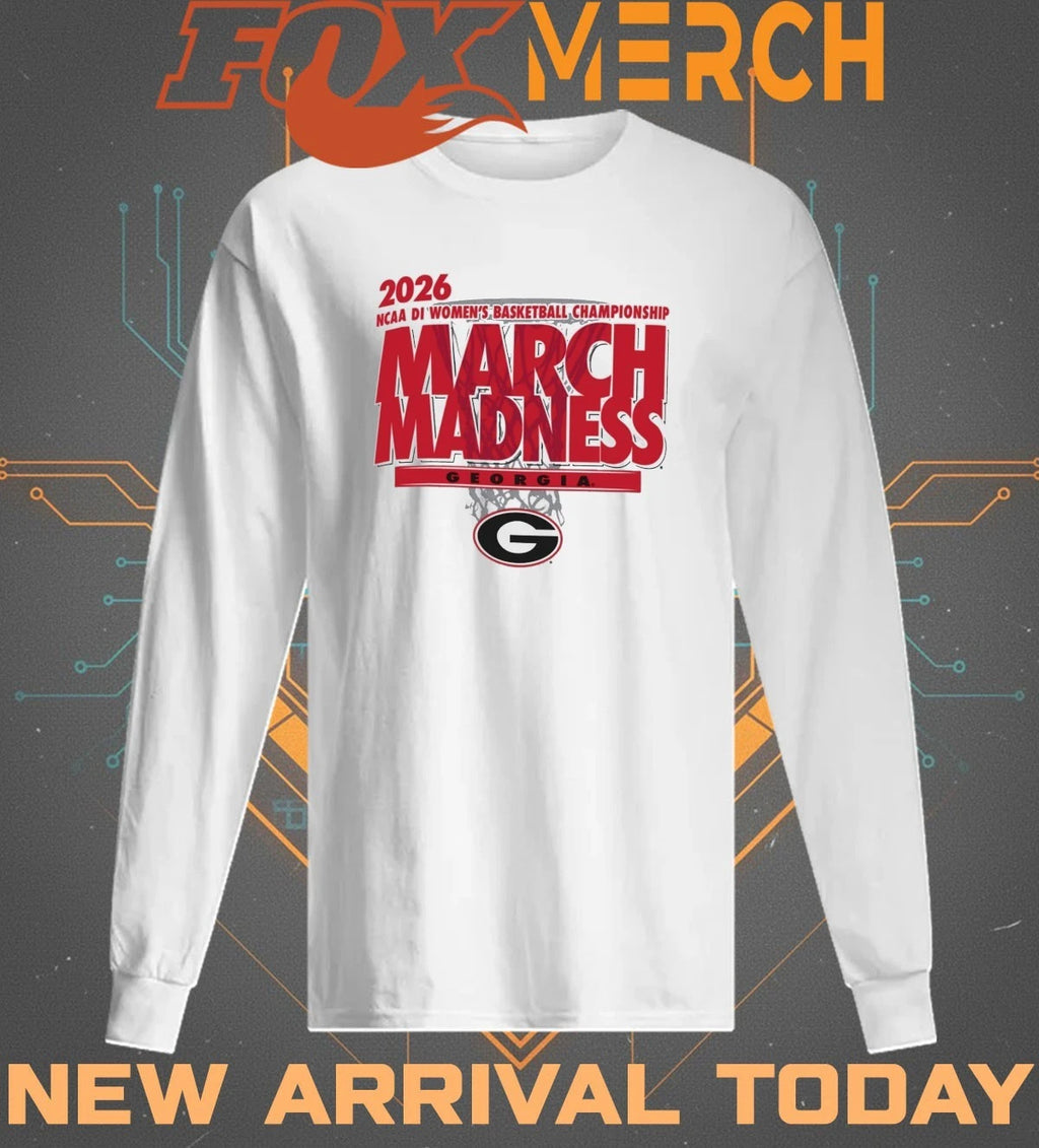 Georgia Bulldogs 2026 NCAA DI Women’s Basketball Championship March Madness t-shirt