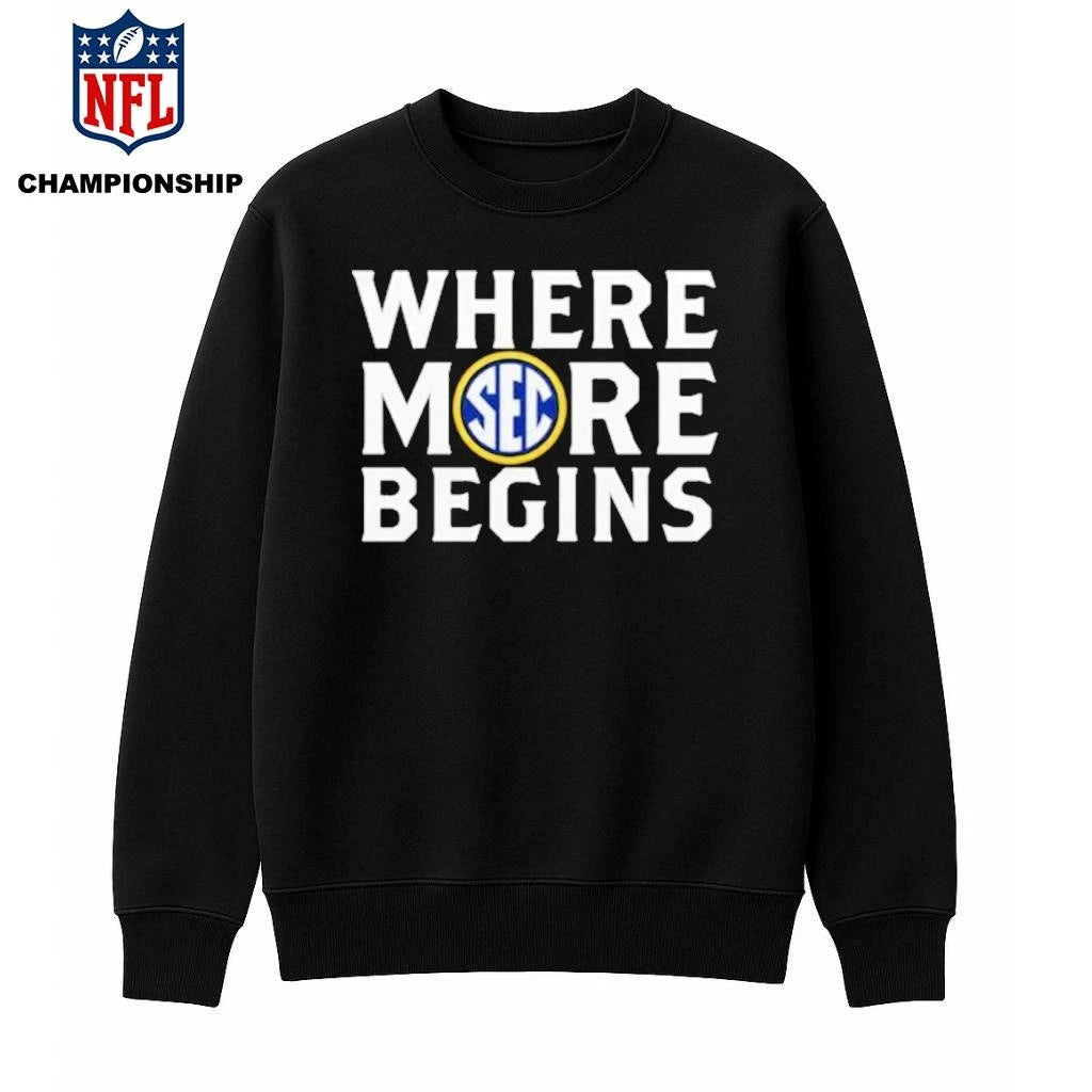 Georgia Bulldogs 2026 Where More Begins Shirt