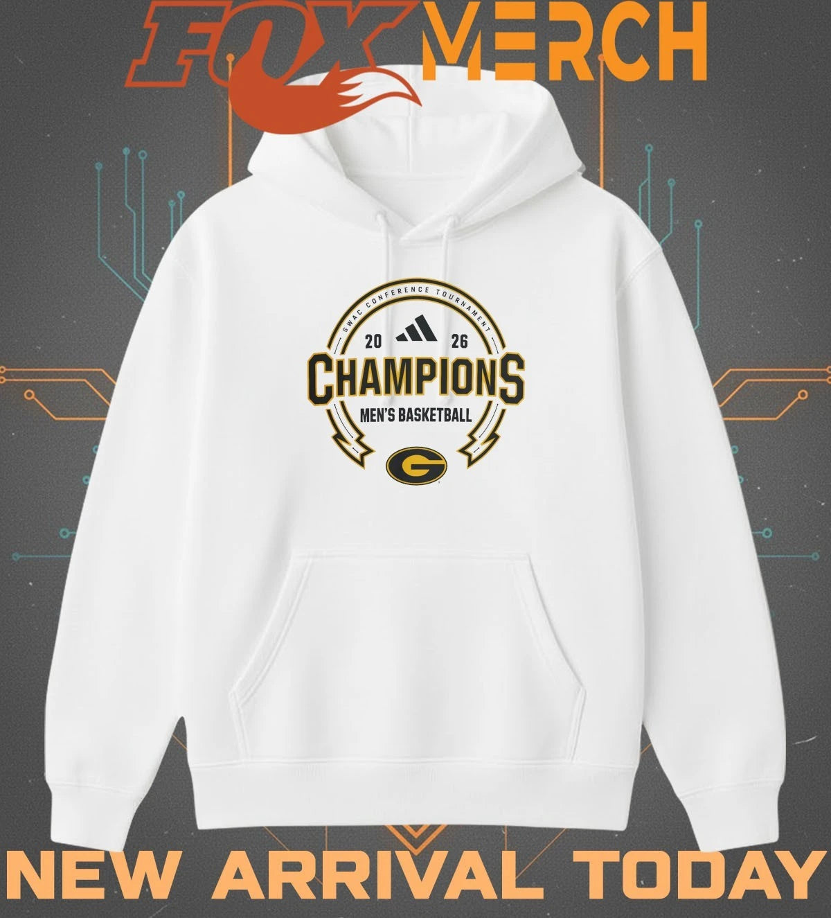 Georgia Bulldogs Men’s Basketball 2026 Swac Conference Tournament Champions t-shirt