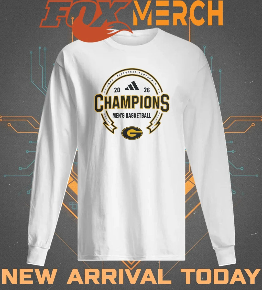 Georgia Bulldogs Men’s Basketball 2026 Swac Conference Tournament Champions t-shirt