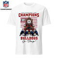 Georgia Bulldogs NCAA 2026 Sugar Bowl Game Champions Mascot Shirt