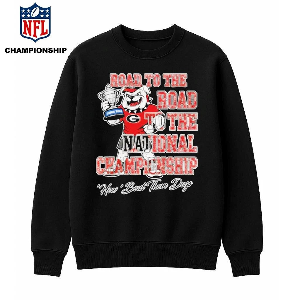 Georgia Bulldogs NCAA Sugar Bowl Game Champions Shirt