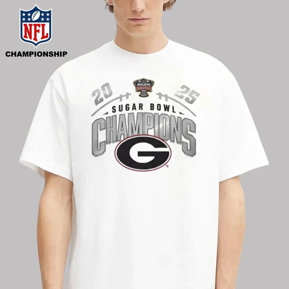 Georgia Bulldogs Sugar Bowl Champs 2026 Win The Sugar Shirt