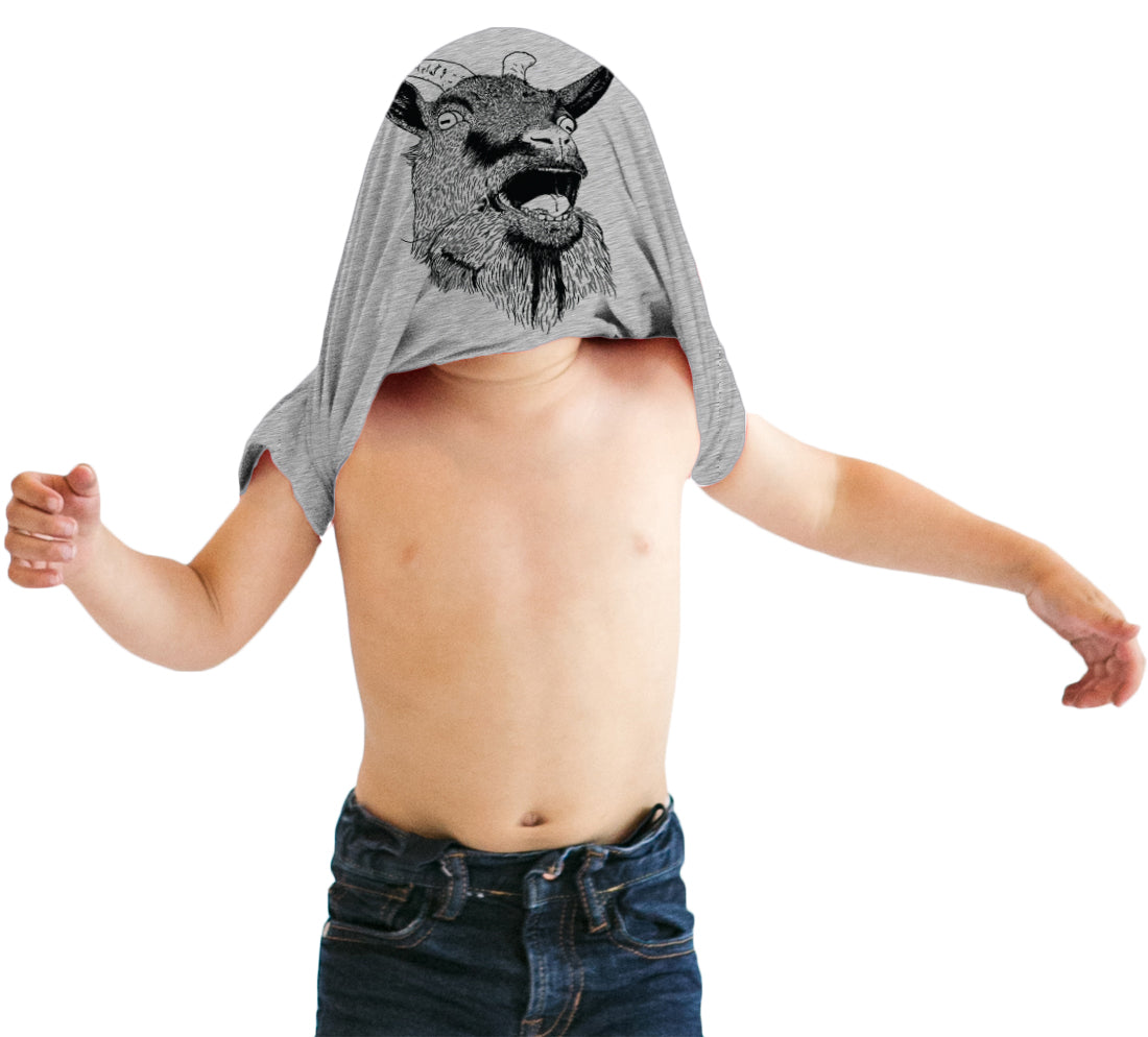 Ask Me About My Goat Flip Toddler T Shirt