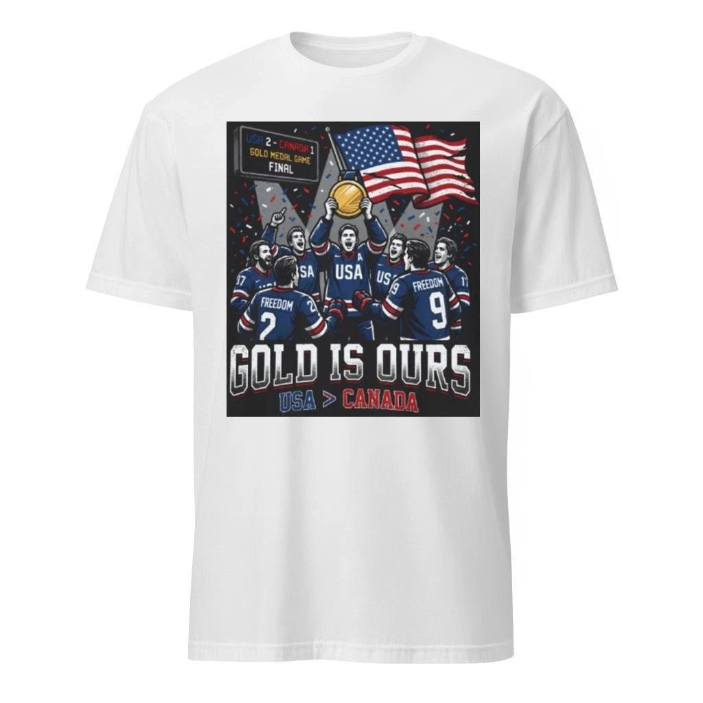 Gold Is Ours Hockey Shirt