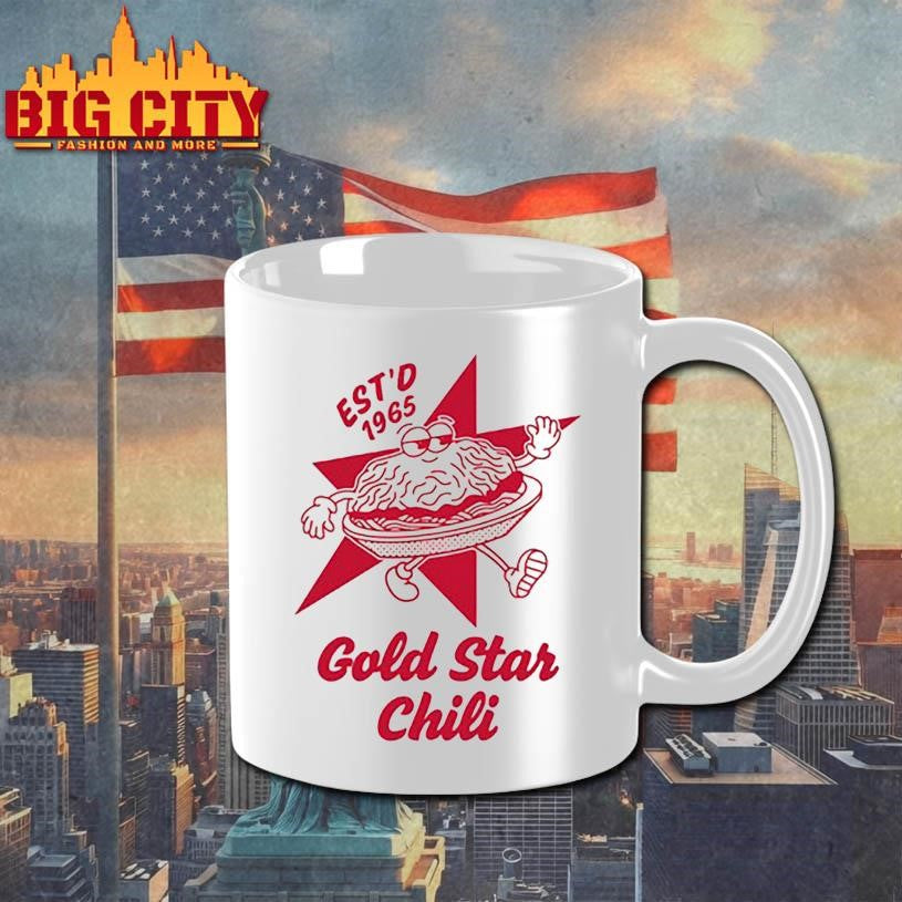 gold star chili 60th anniversary est’d 1965 brain shirt