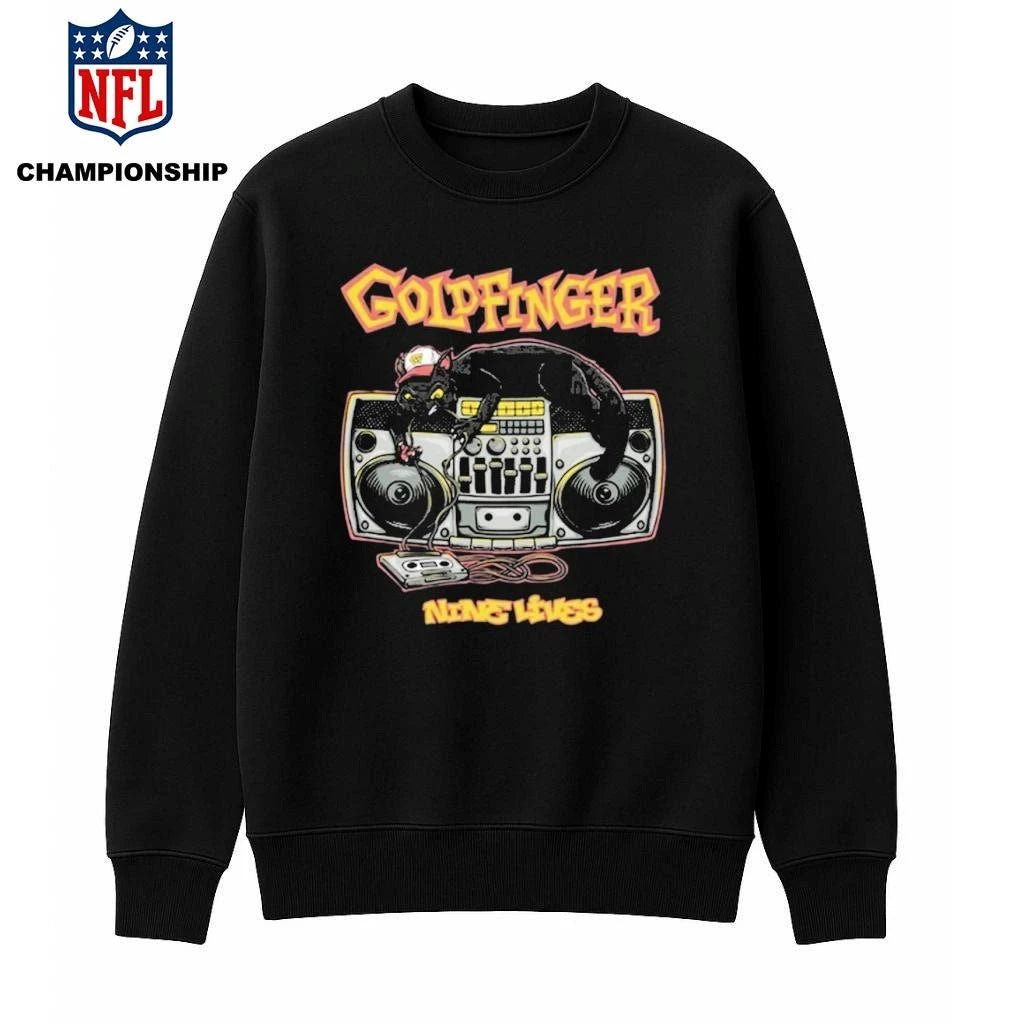 Goldfinger New Album Cat DJ Shirt