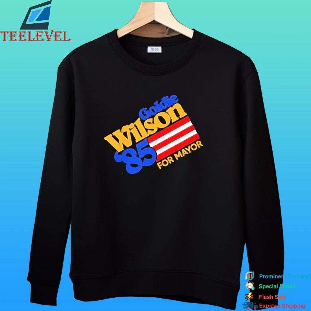Goldie Wilson 85 For Mayor Back To The Future Shirt