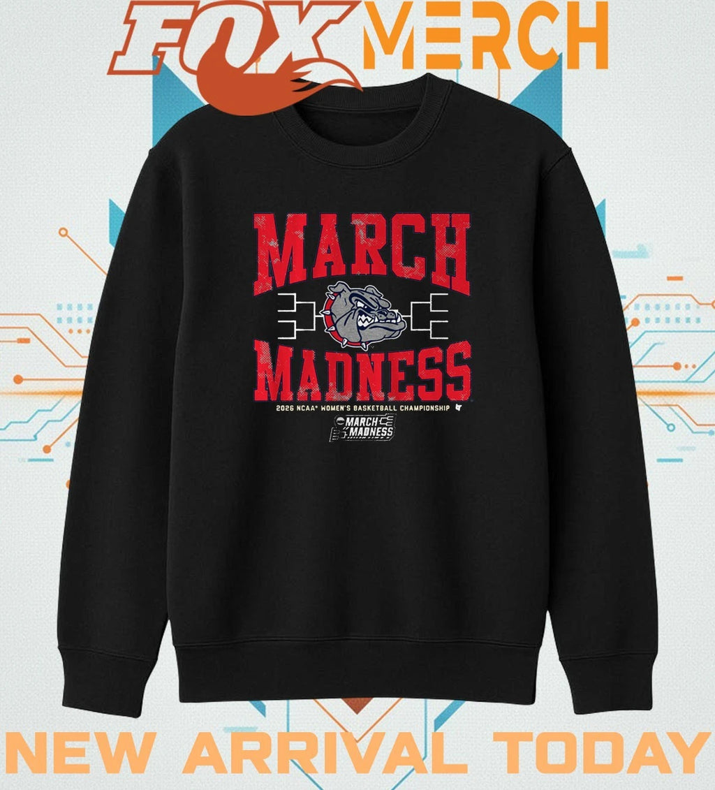 Gonzaga Bulldogs Women’s Basketball 2026 March Madness t-shirt
