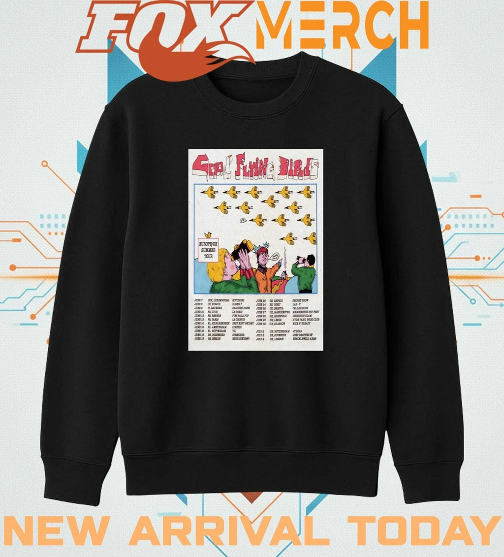 Good Flying Birds Summer EU UK Tour 2026 poster t-shirt