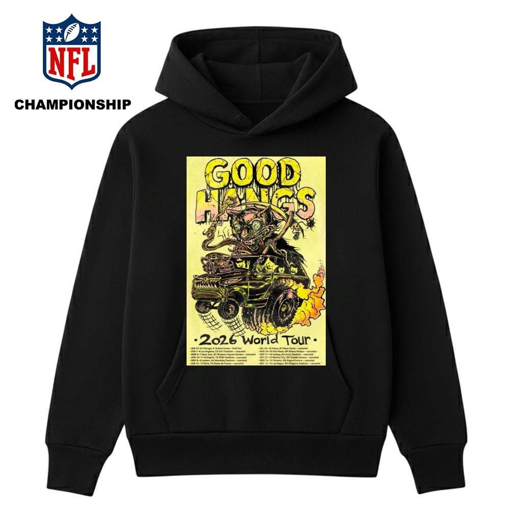 Good Hangs 2026 World Tour Poster Shirt