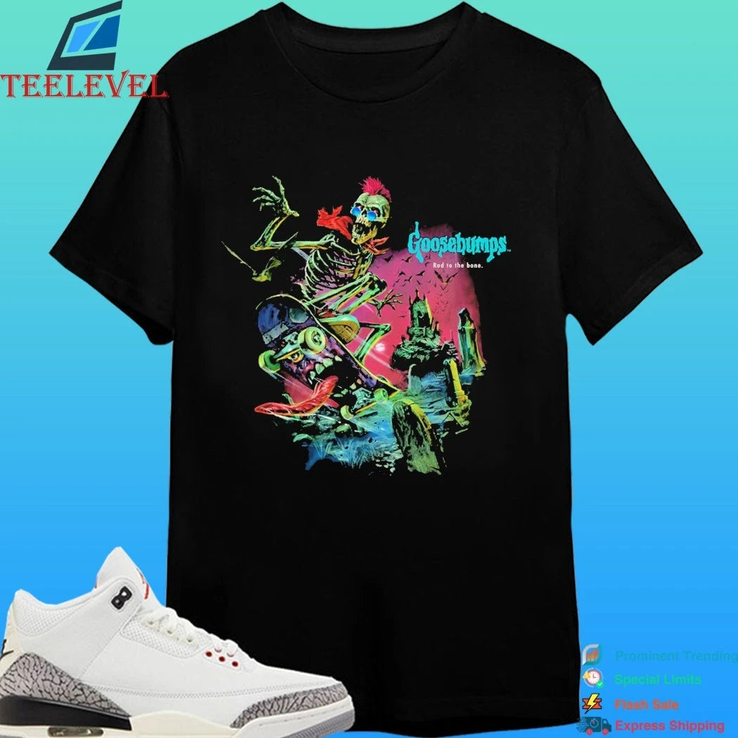 Goosebumps Rad To The Bone Curly Shreds Shirt