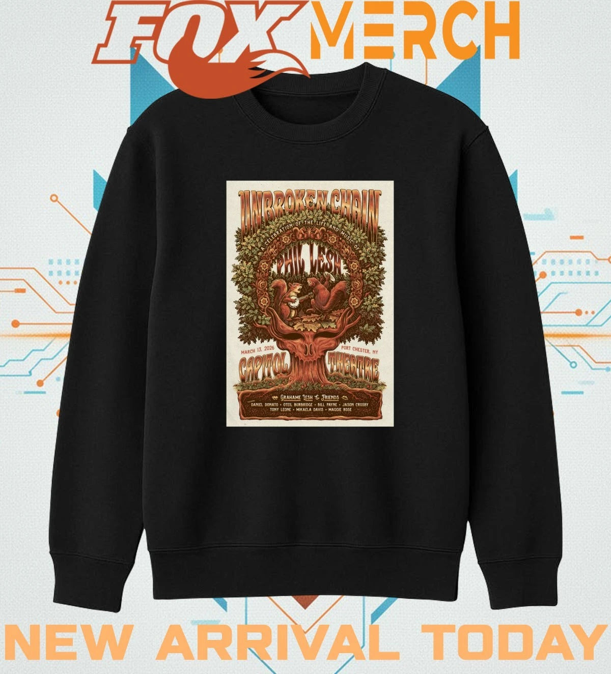 Grahame Lesh And Friends The Capitol Theatre In Port Chester NY mar 13 2026 poster t-shirt