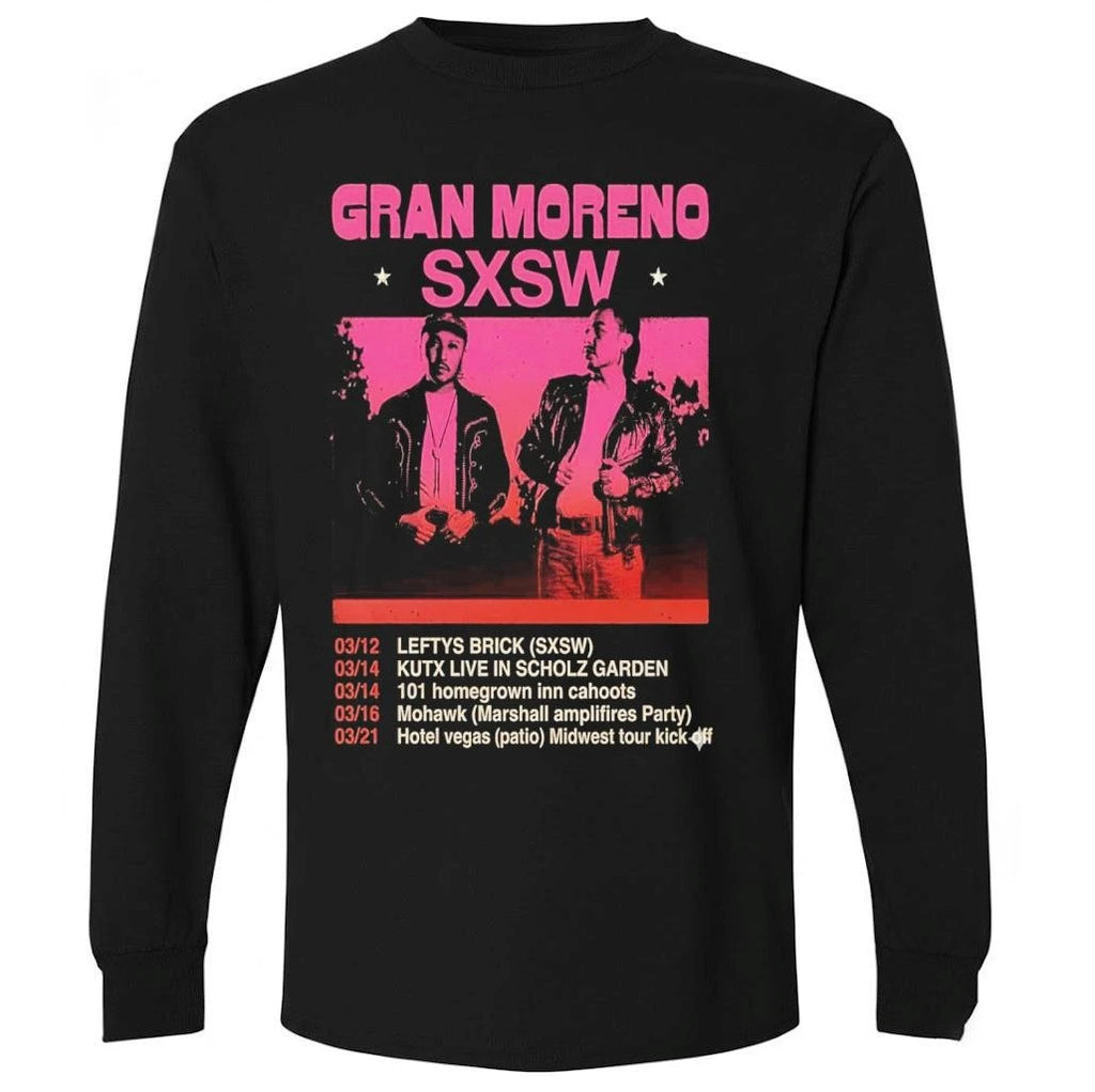 GRAN MORENO March 2026 Tour Poster Shirt