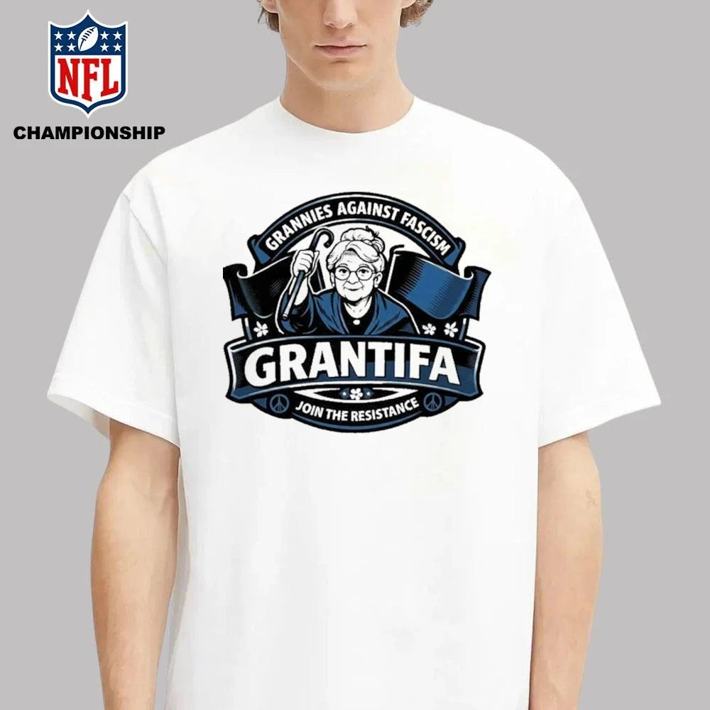 Grannies Against Fascism Grantifa Join The Resistance Shirt