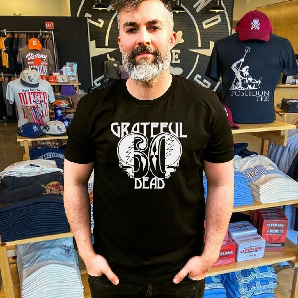 Grateful Dead 60th Split Stealie T-shirt