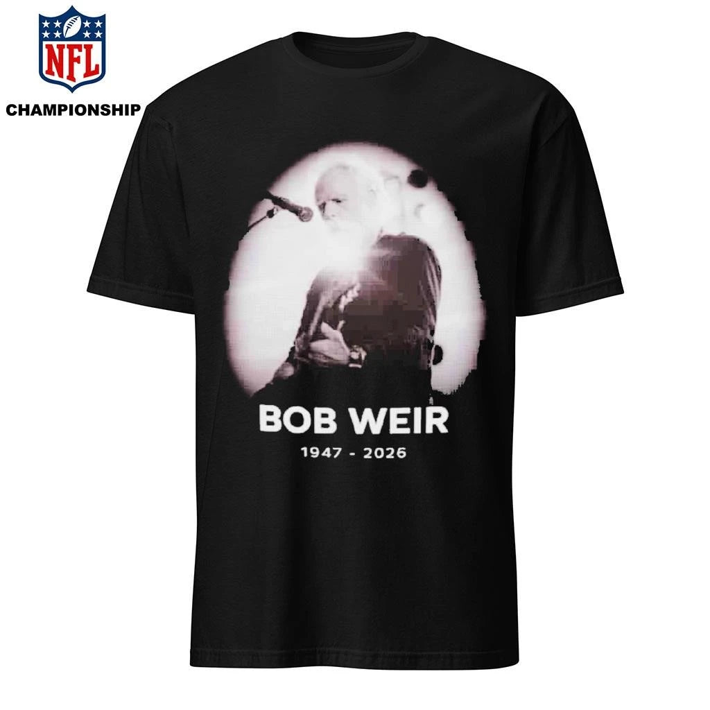 Grateful Dead Inspired Rip Bob Weir Memorial 1947-2026 Shirt