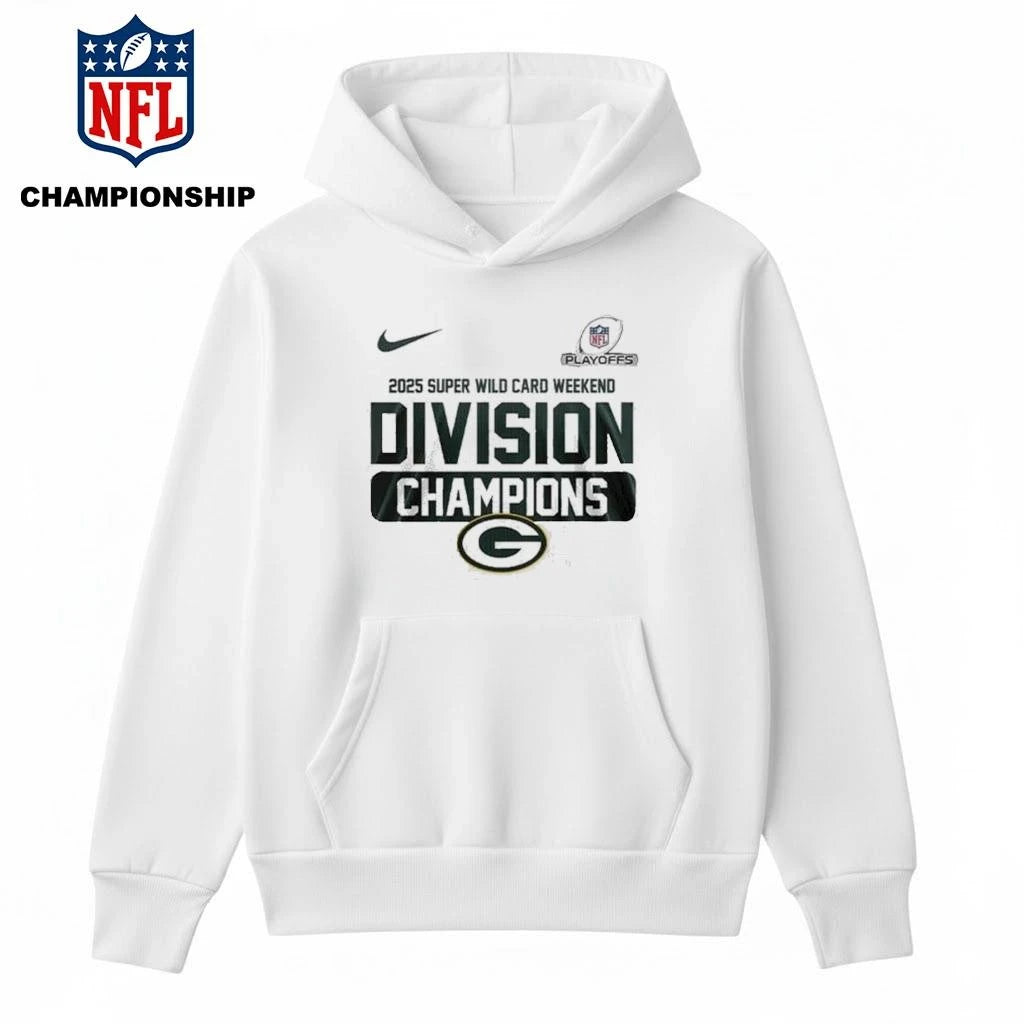 Green Bay Packers Playoffs 2025 Super Wild Card Weekend Division Champions Shirt