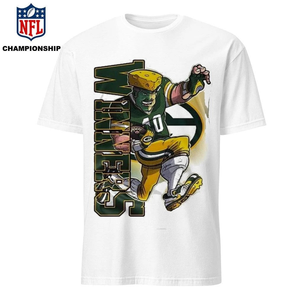 Green Bay Packers Playoffs 2025 Super Wild Card Weekend Division Champions Mascot Shirt