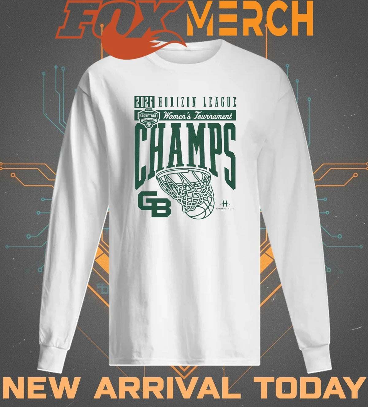 Green Bay Phoenix 2026 Horizon League Women’s Tournament Champions t-shirt