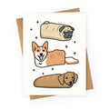 Dog Breads Greeting Card