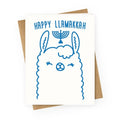 Happy Llamakkah Greeting Card
