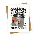 Omnomnomivore Greeting Card