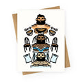The 3 Bears Greeting Card
