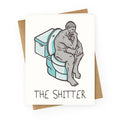 The Shitter Parody Greeting Card