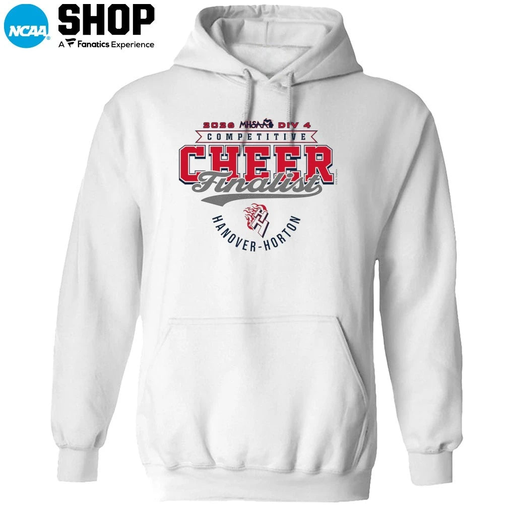 Hanover-Horton Comets 2026 MHSAA DIV 4 Competitive Cheer Finalist T-Shirt