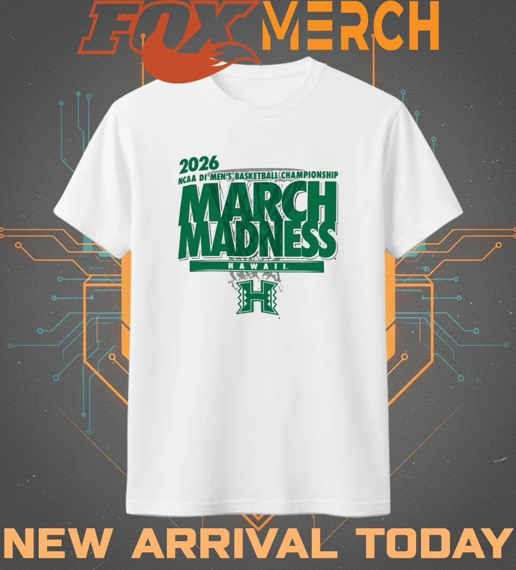 Hawaii Rainbow 2026 NCAA DI Men’s Basketball Championship March Madness t-shirt