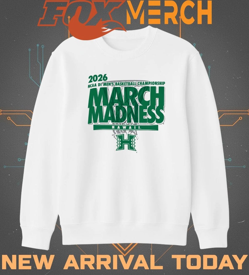 Hawaii Rainbow 2026 NCAA DI Men’s Basketball Championship March Madness t-shirt