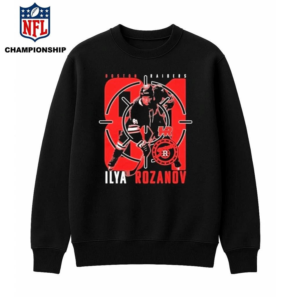 Heated Rivalry Ilya Rozanov Boston Raiders 81 Shirt
