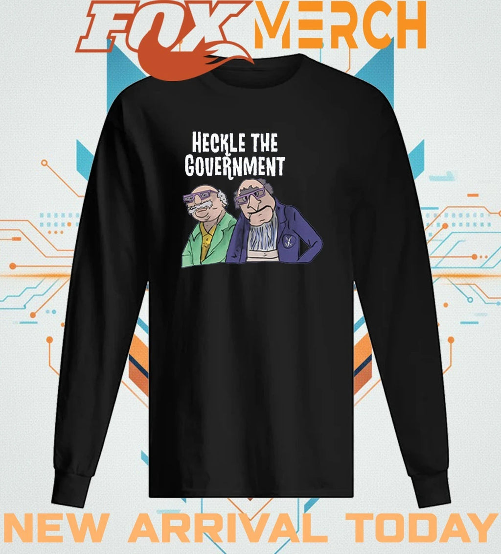 Heckle the government Statler and Waldorf t-shirt