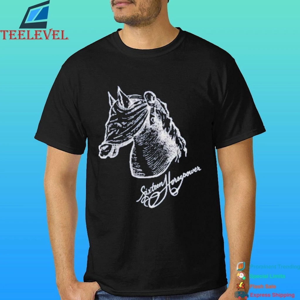 Hello Merch Blindfold Sixteen Horsepower Shirt