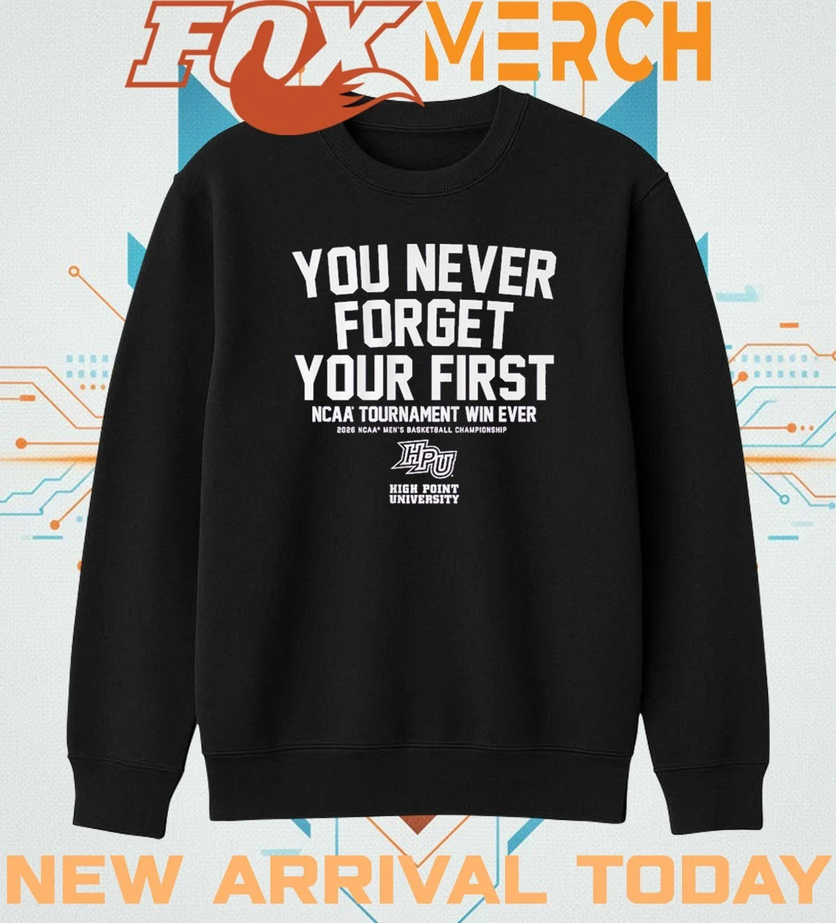 High Point Panthers MBB You Never Forget Your First NCAA Tournament Win t-shirt