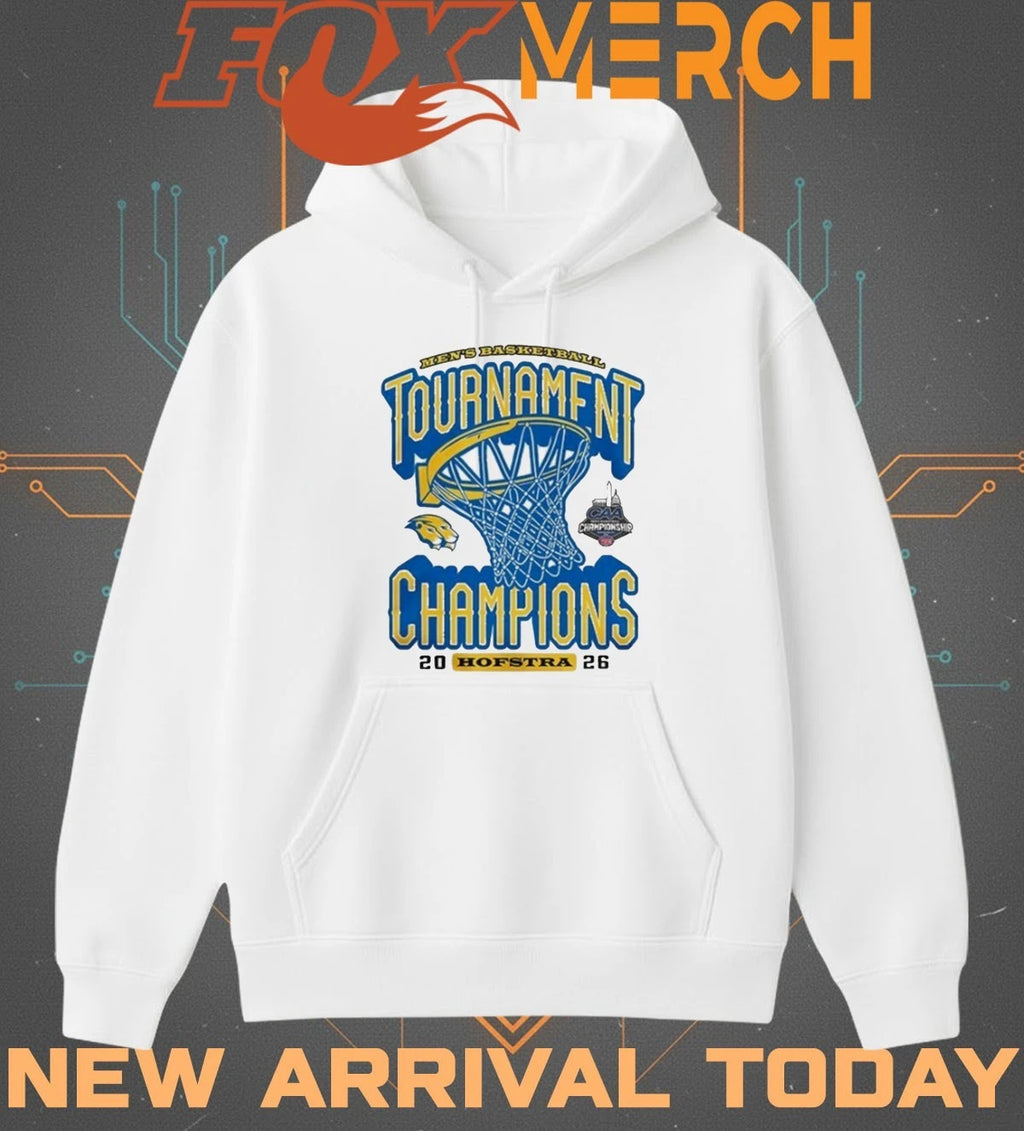 Hofstra Pride 2026 Men’s Basketball Tournament Champions t-shirt