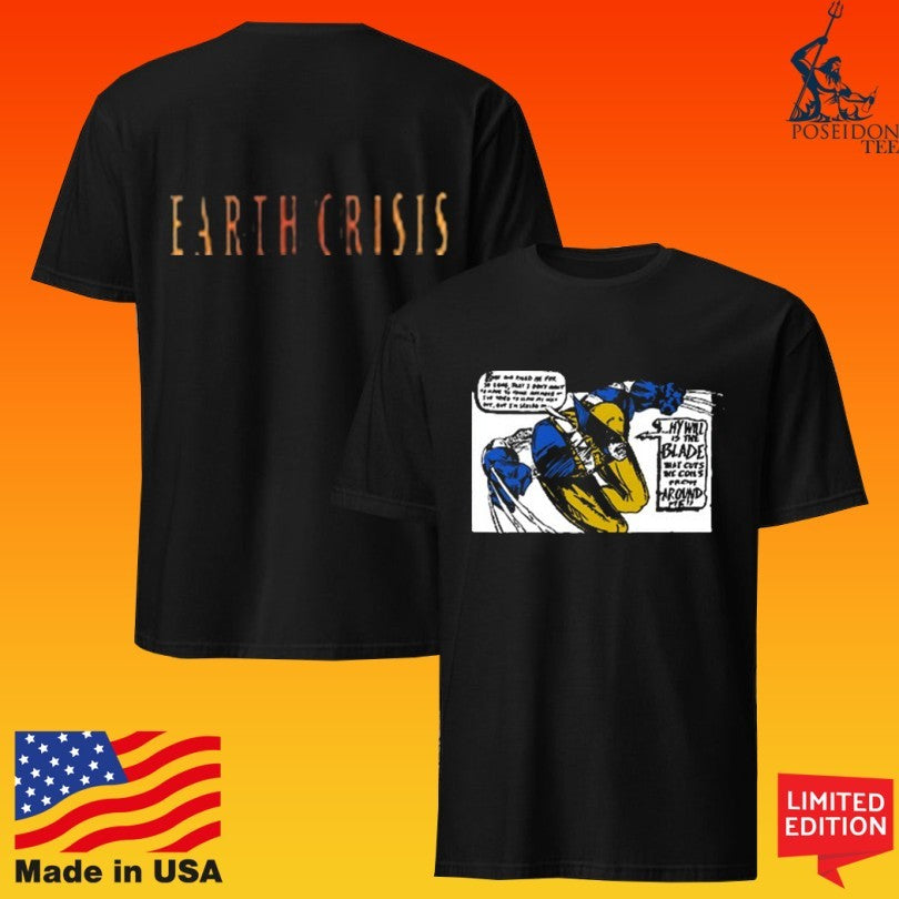 Holy Mountain Printing Earth Crisis Wolverine Gomorrah’s Season Ends T-shirt