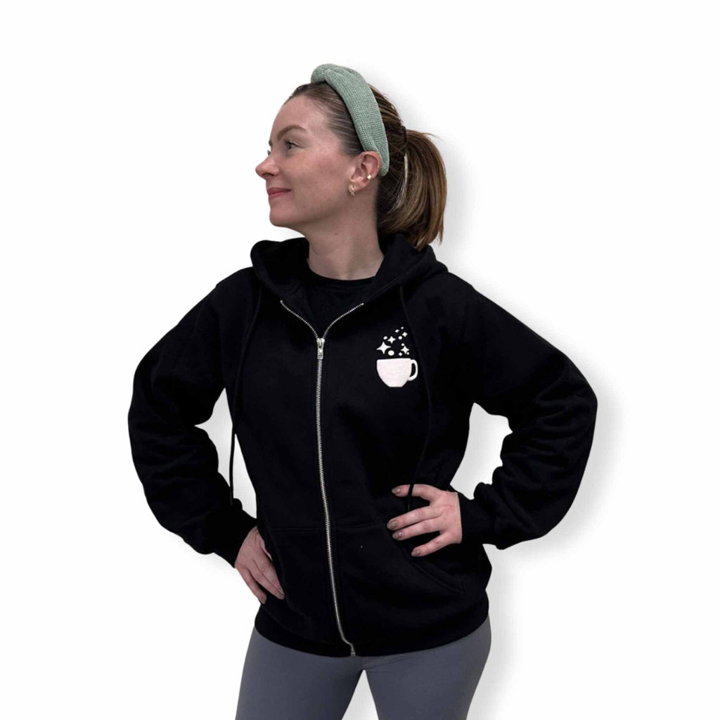 Snarky Tea Signature Zip Up Hoodie