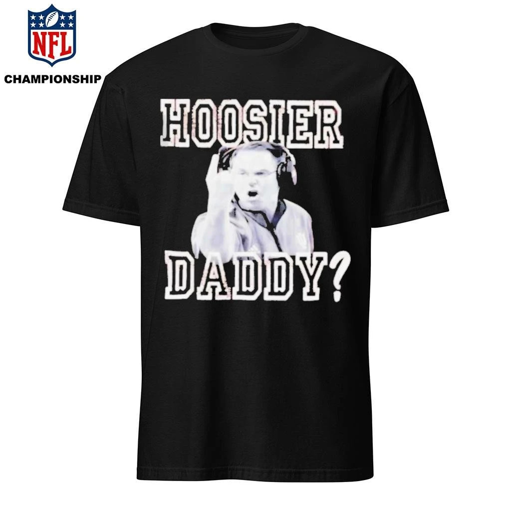 Hoosier Daddy Funny Indiana Basketball Coach Shirt