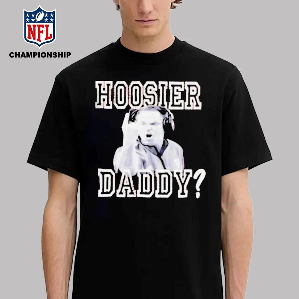 Hoosier Daddy Funny Indiana Basketball Coach Shirt