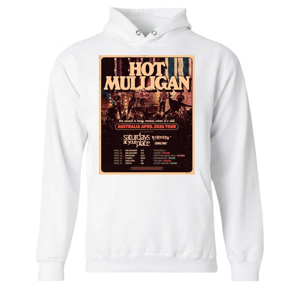 Hot Mulligan Tour Australia April 2026 Poster Shirt