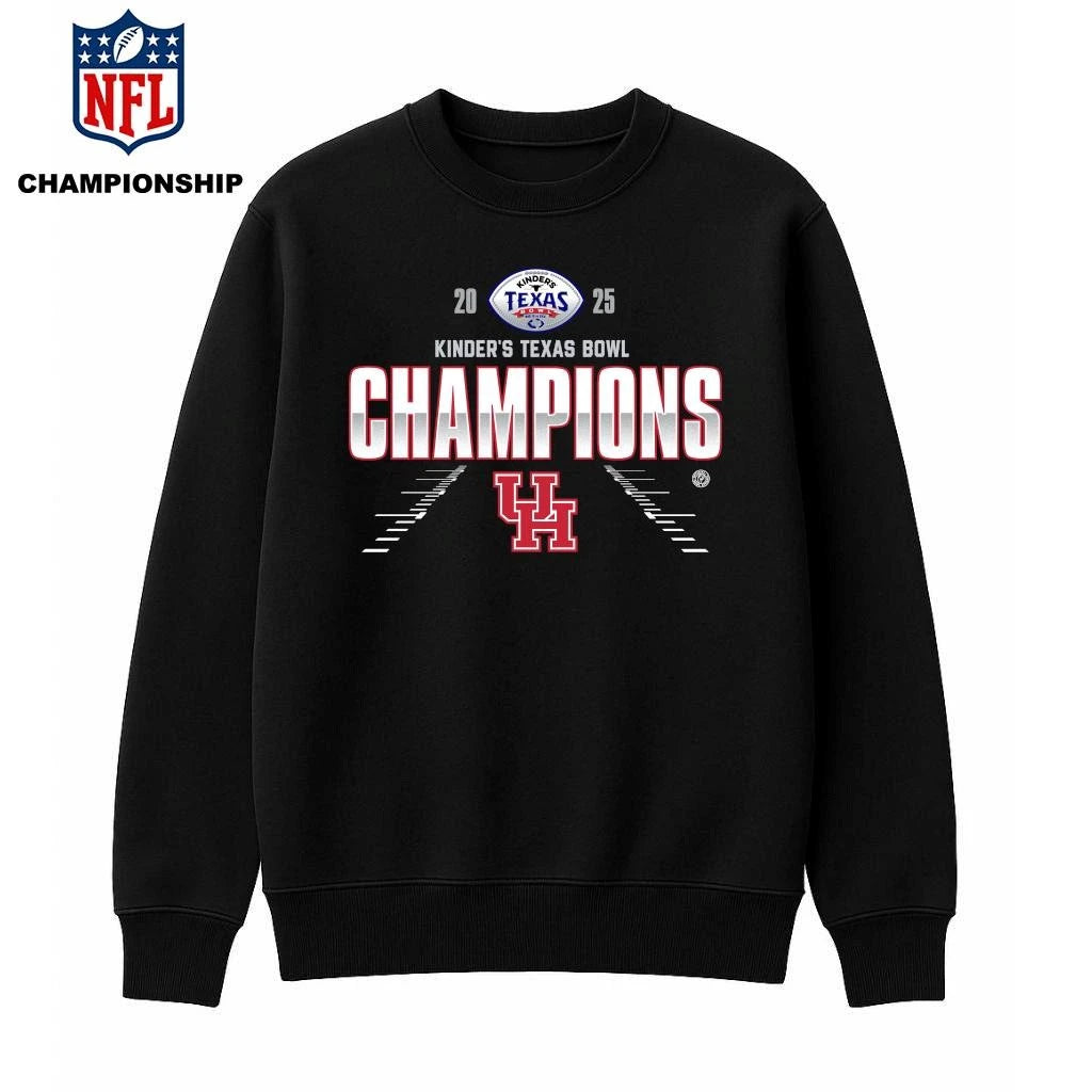 Houston Cougars 2025 Kinder’s Texas Bowl Champions Shirt