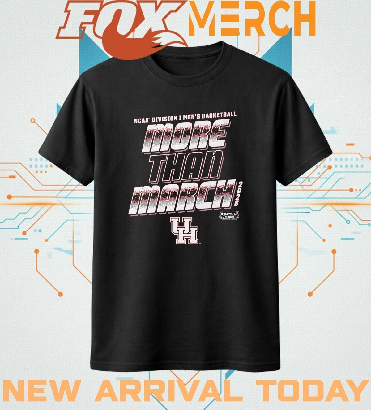 Houston Cougars 2026 NCAA Division I Men’s Basketball More Than March Madness t-shirt