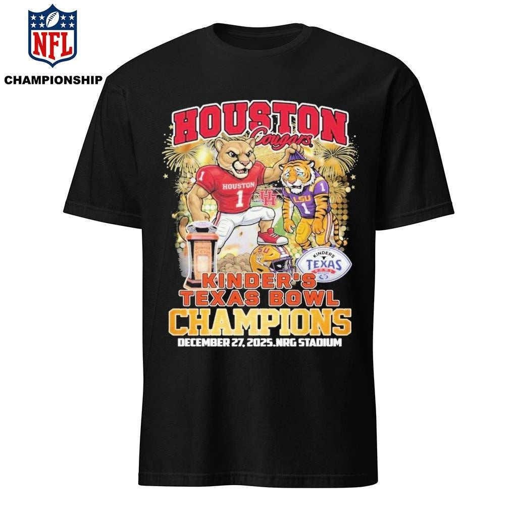 Houston Cougars Kinder’s Texas Bowl Champions Shirt
