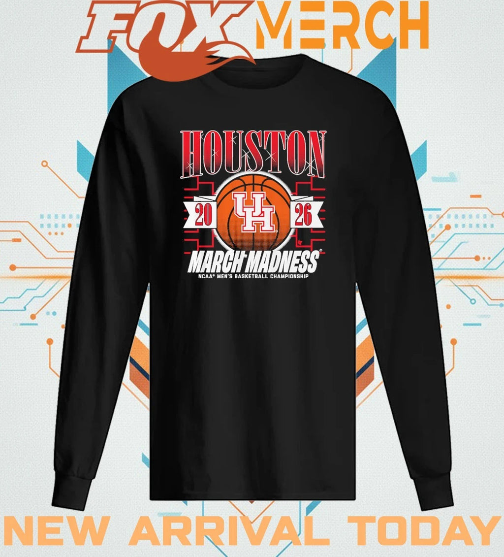 Houston Cougars Men’s Basketball 2026 March Madness t-shirt
