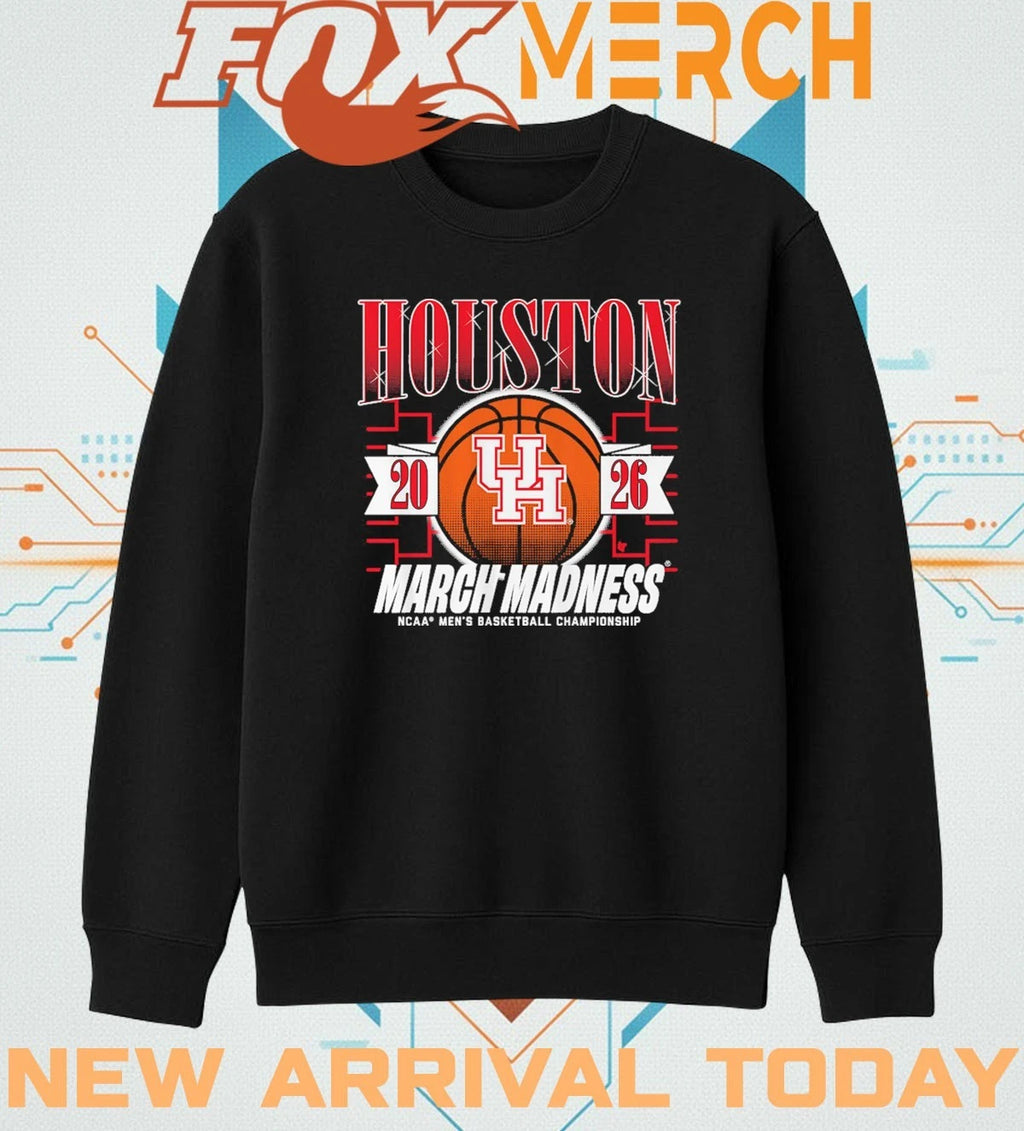 Houston Cougars Men’s Basketball 2026 March Madness t-shirt